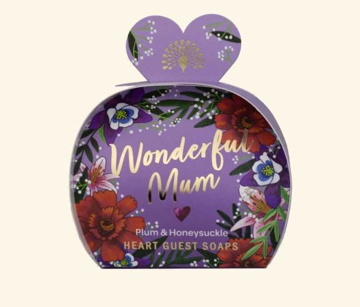 Wonderful Mum - Plum & Honeysuckle Soap (3x20g)