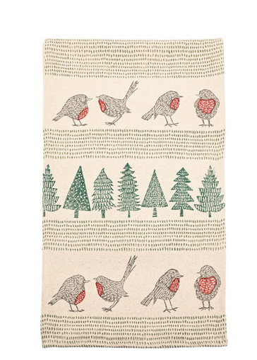 Robin Block Print Runner 40x180cm