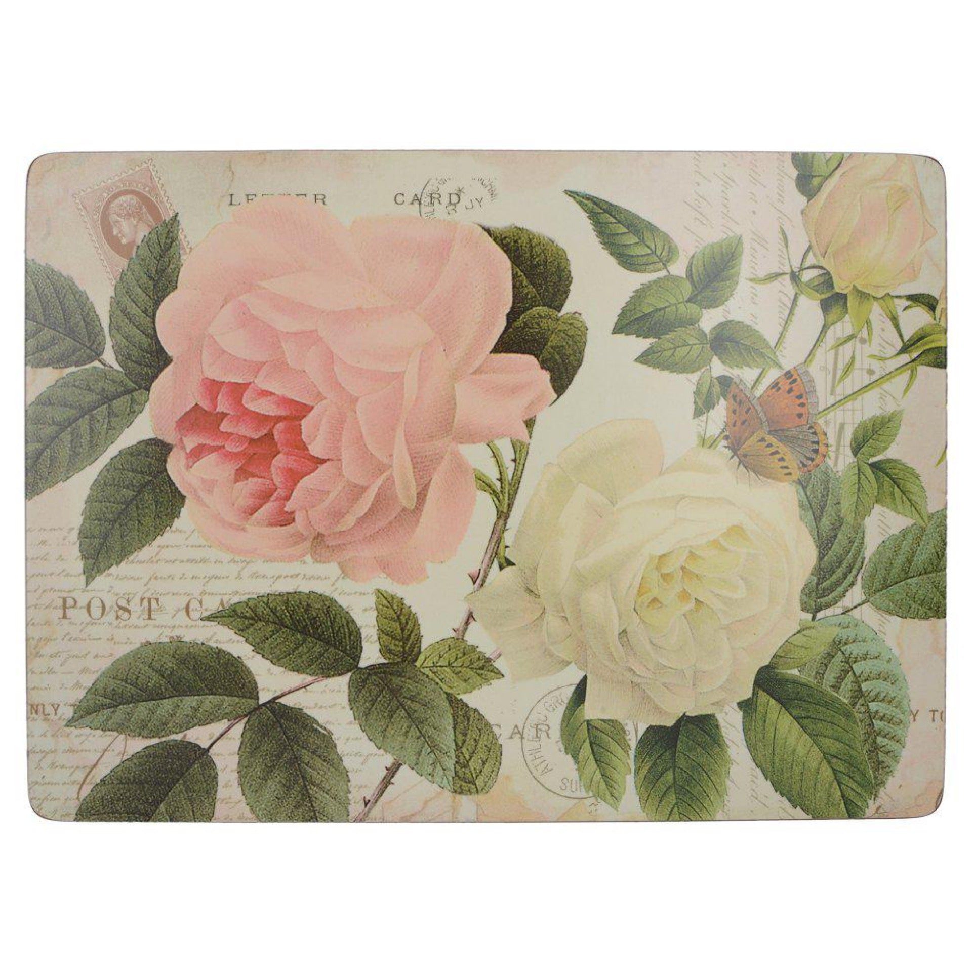 Rose Garden Placemats Set/6