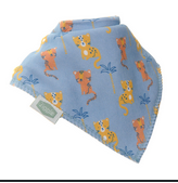 Leopard & Tiger Bib