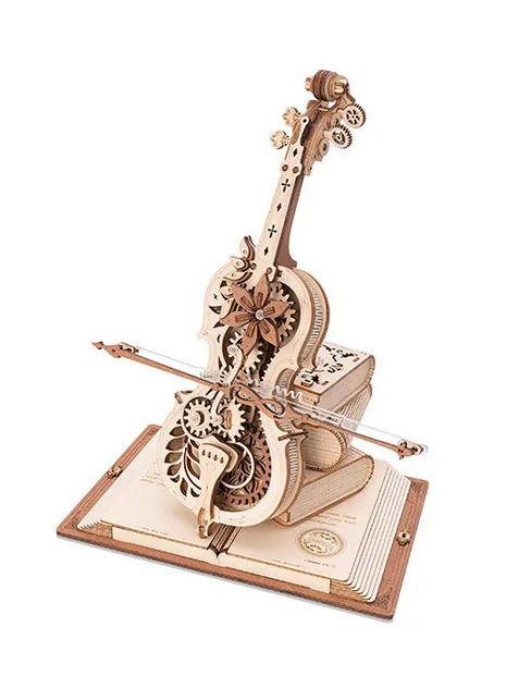 DIY Model Kit - Magic Cello Music Box