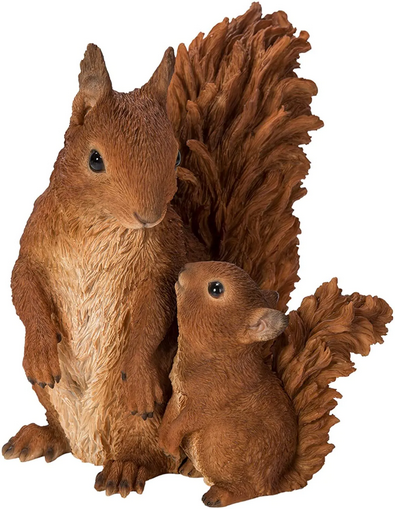 VA Mother/Baby Red Squirrel