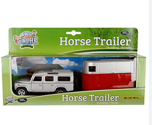 Landrover Defender w/Horse Trailer