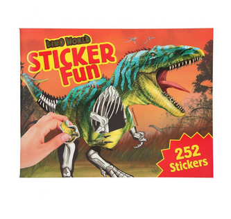 Dino Word Sticker Fun
