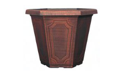 Estate Hexagon Planter 30cm - Copper