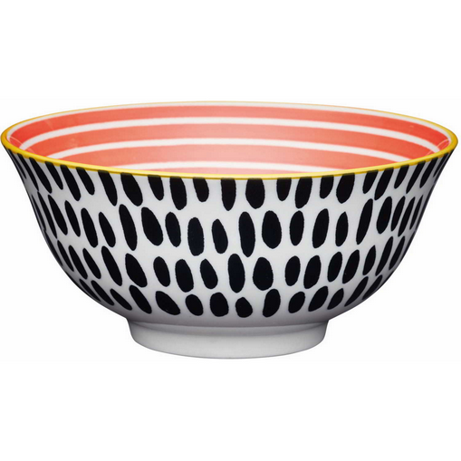 Kitchen Craft Bowl 34 - White & Black