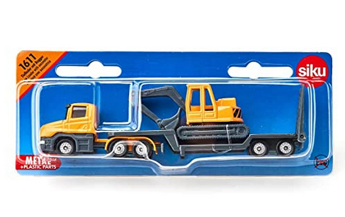 Low Loader with Excavator