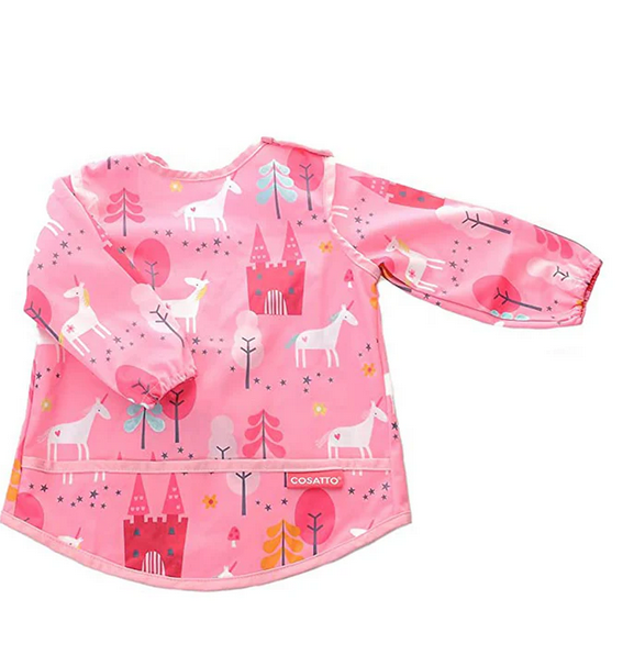 Coverall Feeding Bib - Unicorn Land
