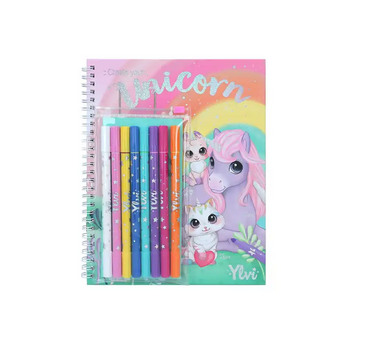 Ylvi Colouring Book w/ Pen Set