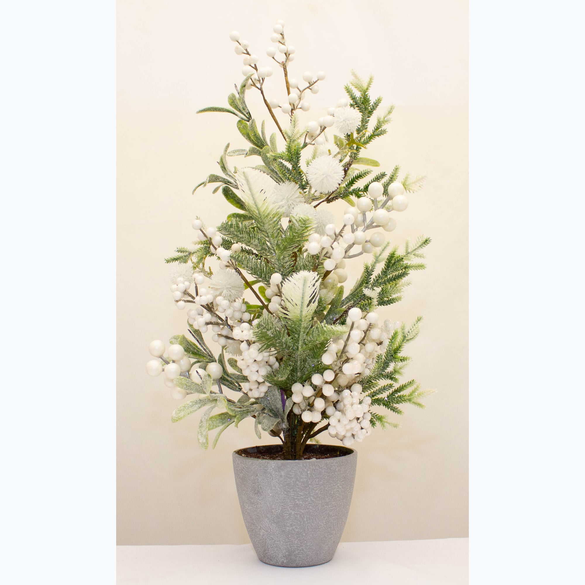 Winter White Potted Tree 60cm