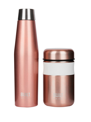 BLT 540ml Apex & Food Flask Set Rose Gold