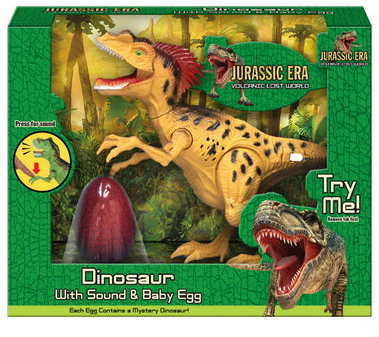 Dinosaurs w/Sound & Egg