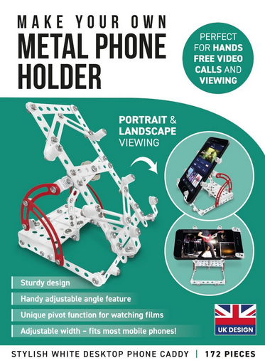 MYO Metal Phone Holder - White