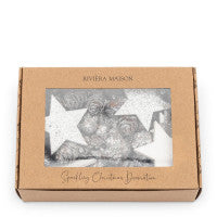 Sparkling Christmas Decoration silver