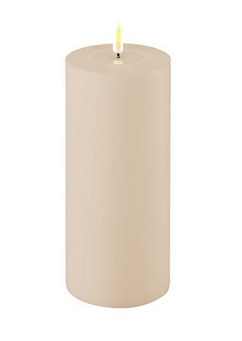 Dust Sand Outdoor LED Candle 10x20cm