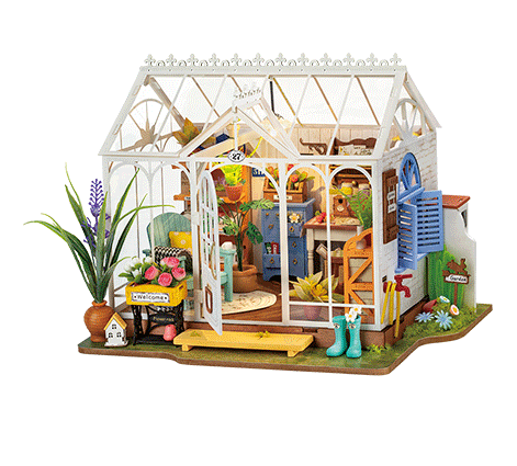 DIY Model Kit - Dreamy Garden House