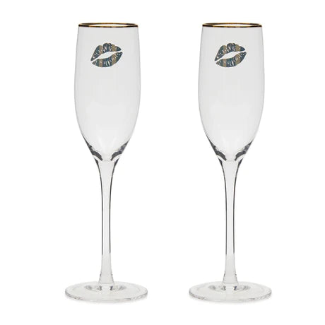 Kisses From RM Bubble Glasses 2 pieces
