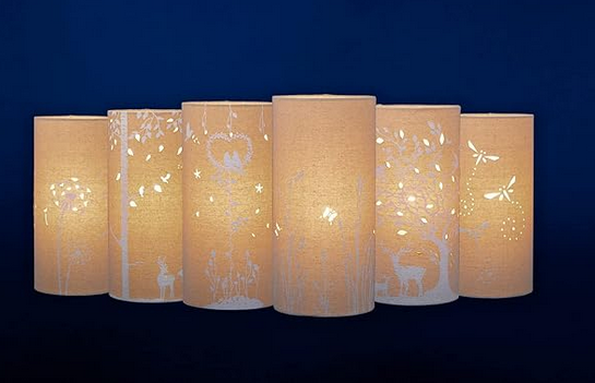 LGlow Printed Fabric Lamp - Asstd