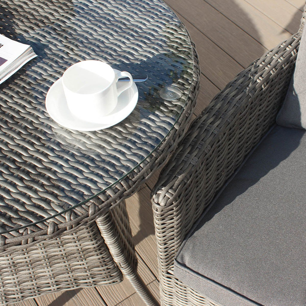 Oxford Bistro Set - ( Dark Grey) - Rathwood Store