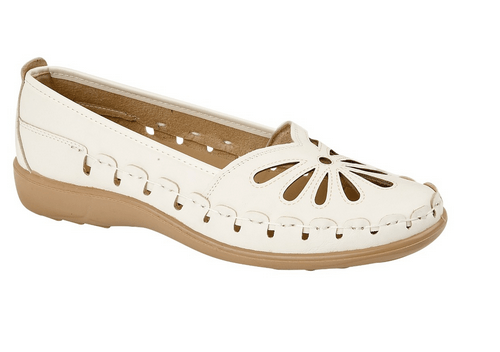 Palma Slip On Shoe - WHITE - Rathwood Store