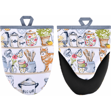 Pantry Cats Microwave Mitts - Rathwood Store