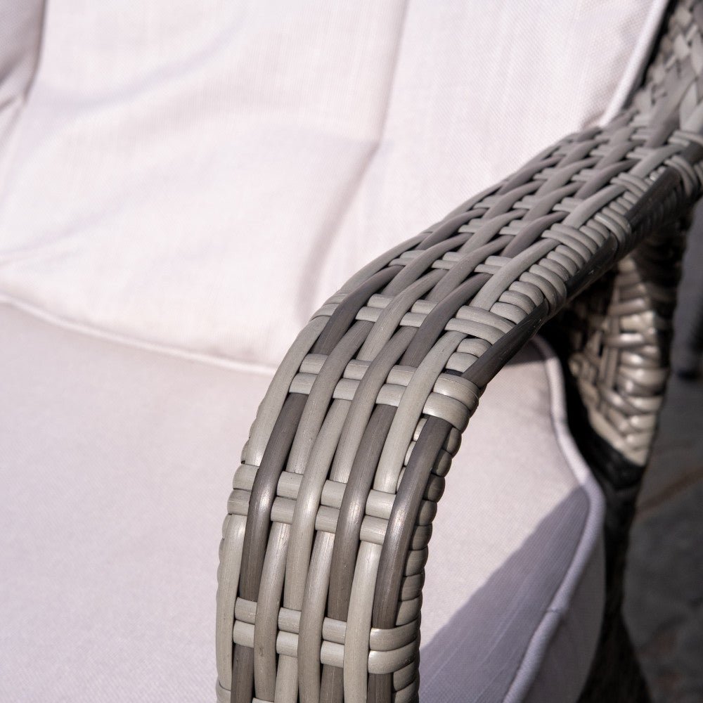 Parma - 8 Seater Set with 170cm Round Table (Grey) - Rathwood Store