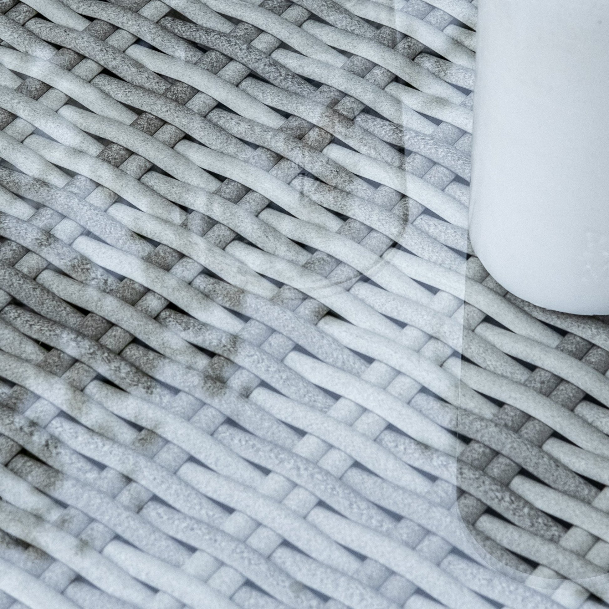 Parma Bistro Set (White Washed) - Rathwood Store