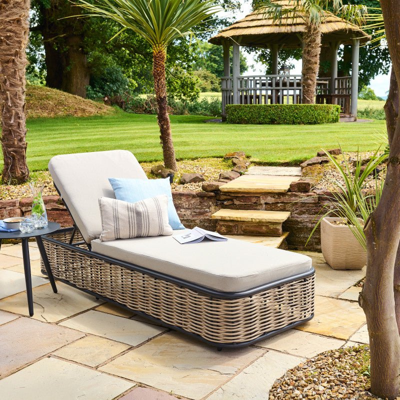 Garden Furniture Florabest Reclining Chair Rattan Lidl Florabest