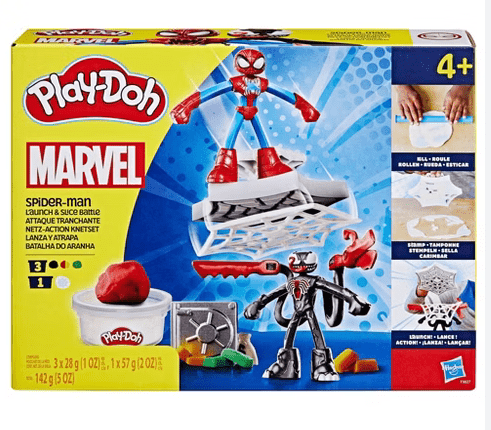 Playdoh Spiderman Launch & Slice - Rathwood Store