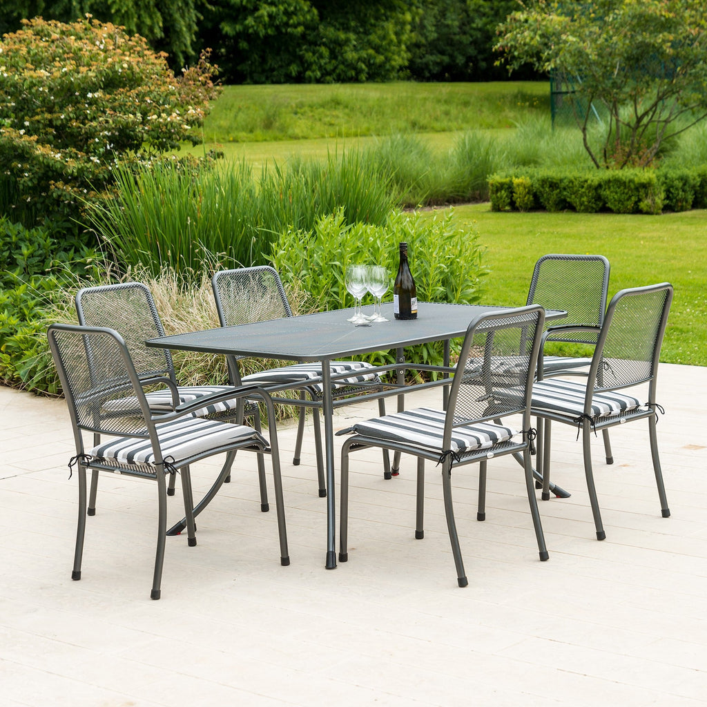 Portofino - 6 Seater Set with Rectangular Table - Rathwood Store