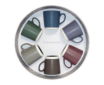 Pottery Mugs Set/6 - Rathwood Store