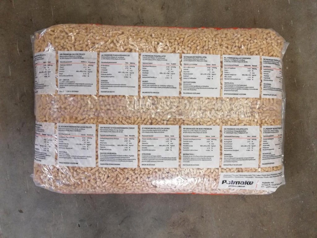 Premium Wood Pellets – Pallet of 35 x 15kg Bags - Rathwood Store