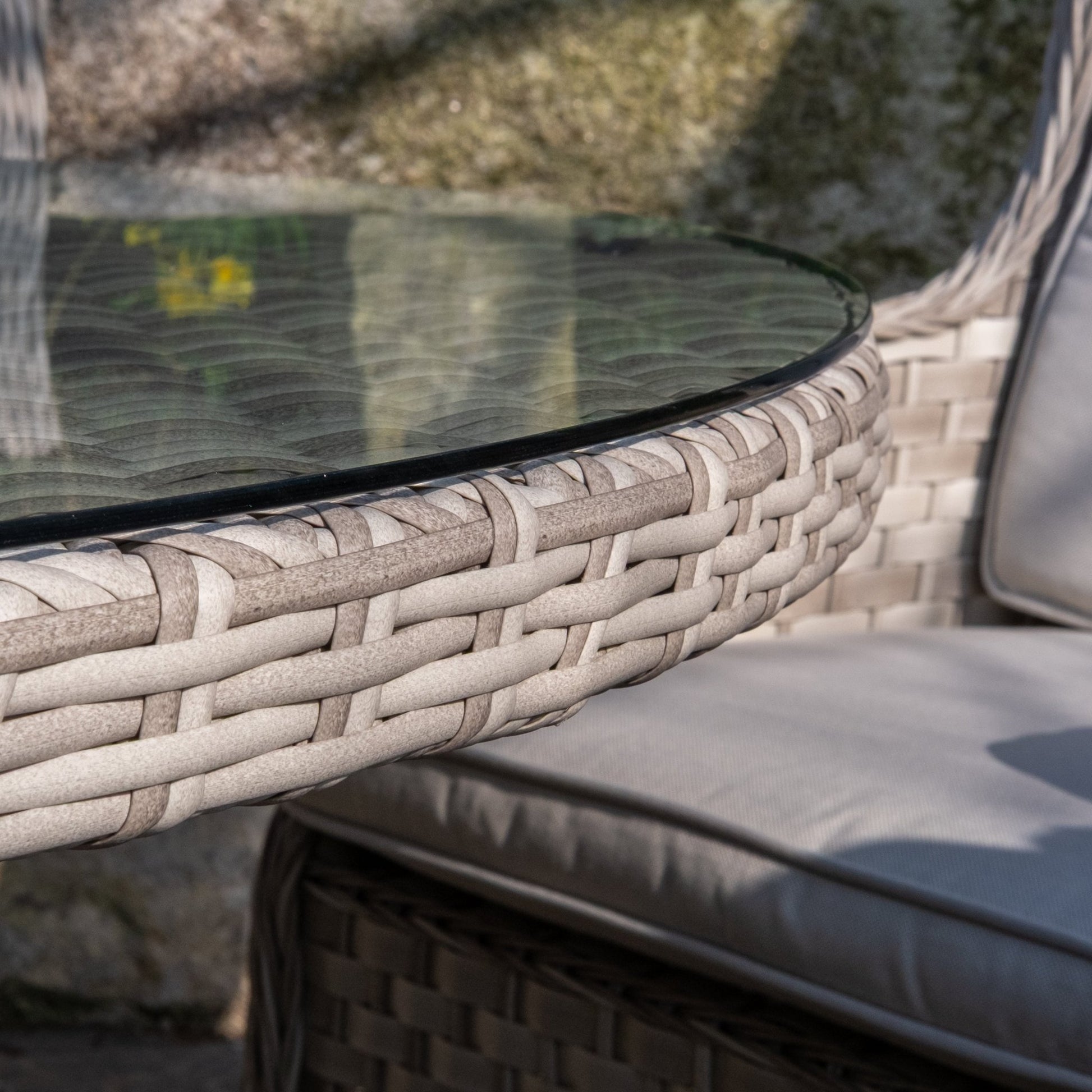 Ravenna - 6 Seater Set (White Washed) - Rathwood Store