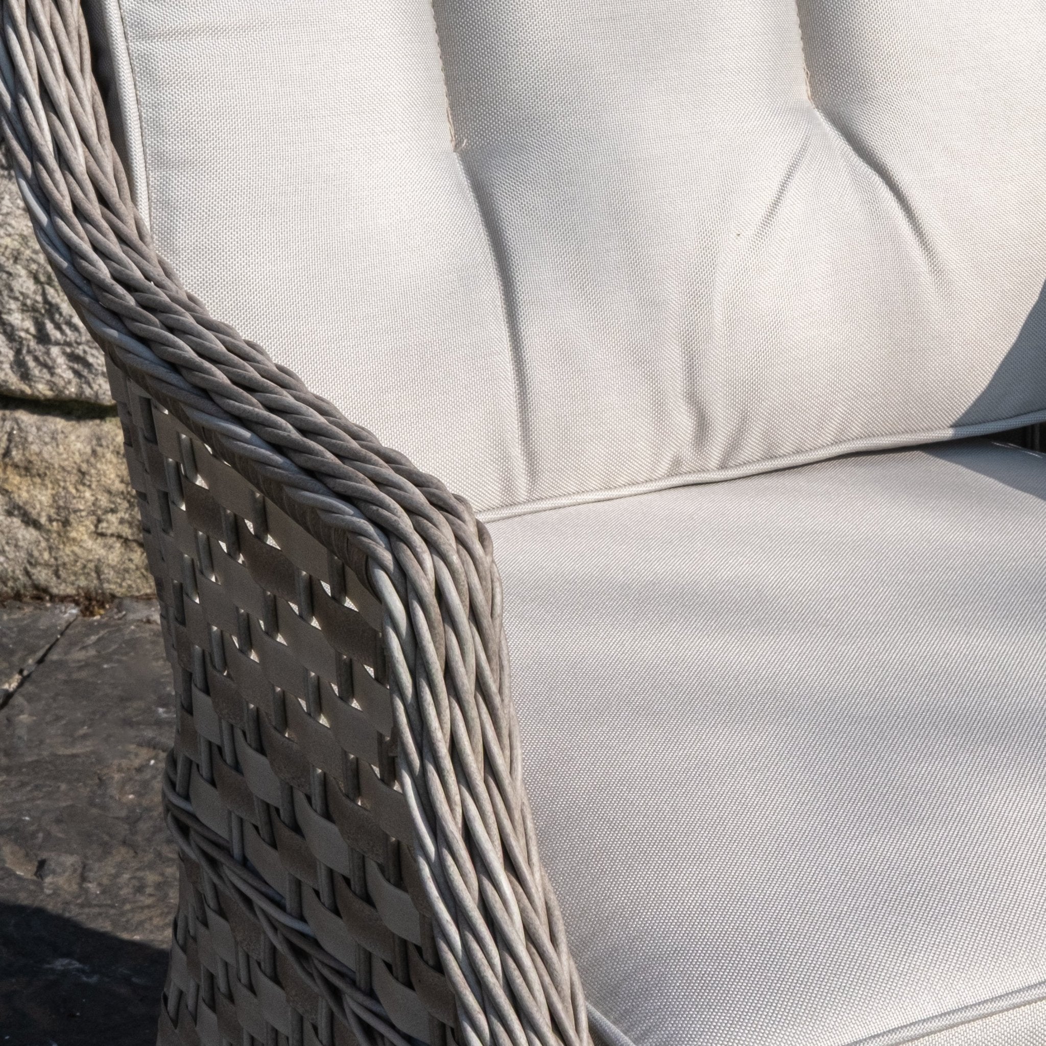 Ravenna - 6 Seater Set (White Washed) - Rathwood Store