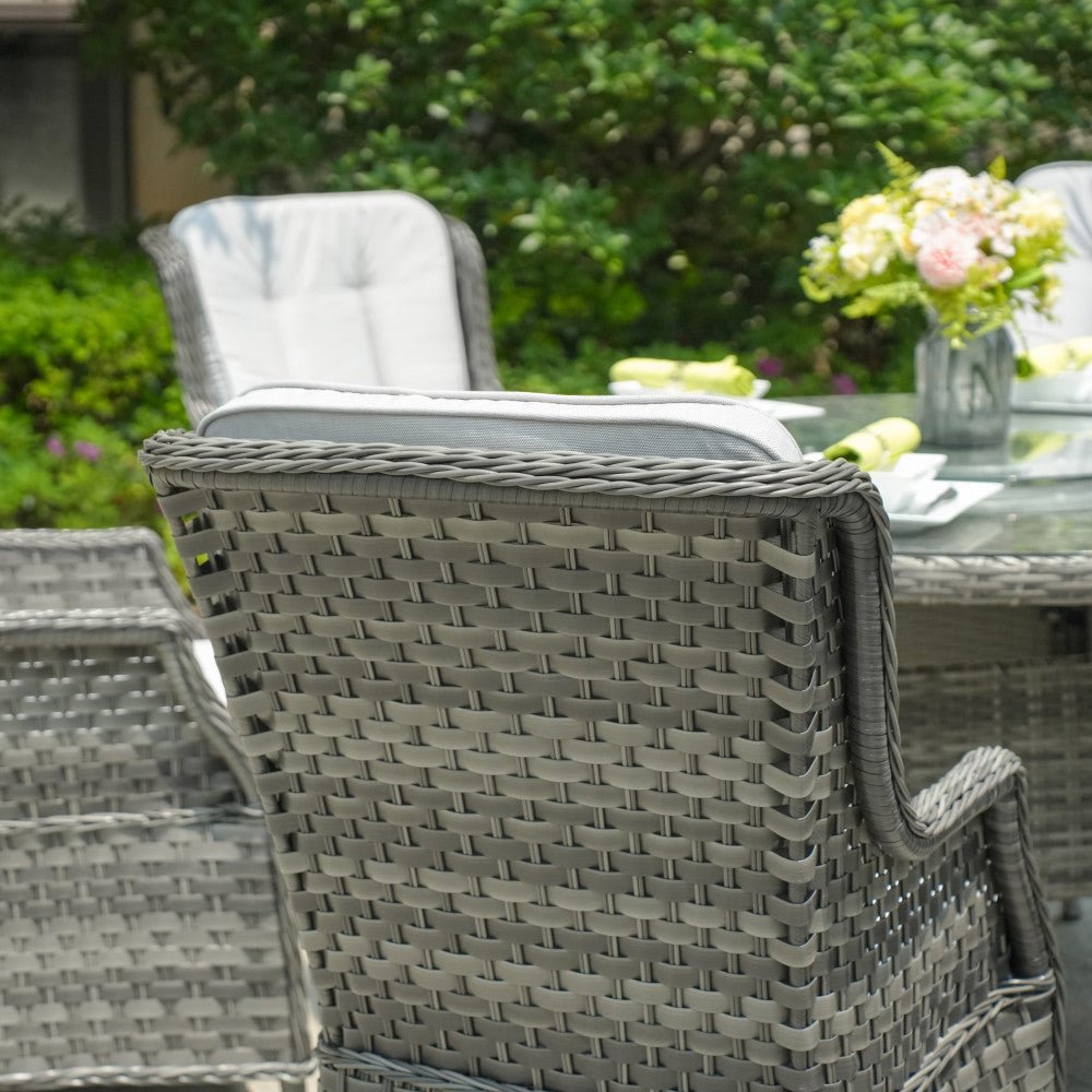 Ravenna - 8 Seater Set (Grey) - Rathwood Store