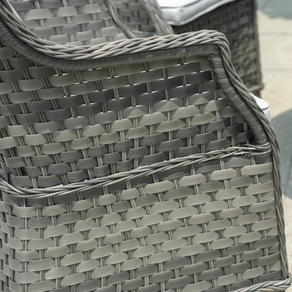 Ravenna - 8 Seater Set (Grey) - Rathwood Store