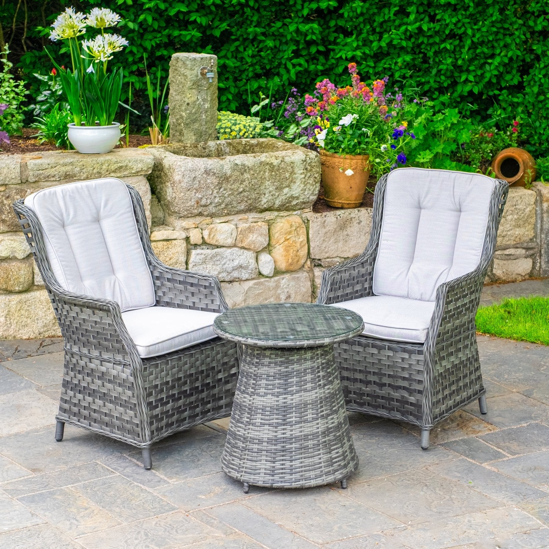 Ravenna - Bistro Set (Grey) - Rathwood Store