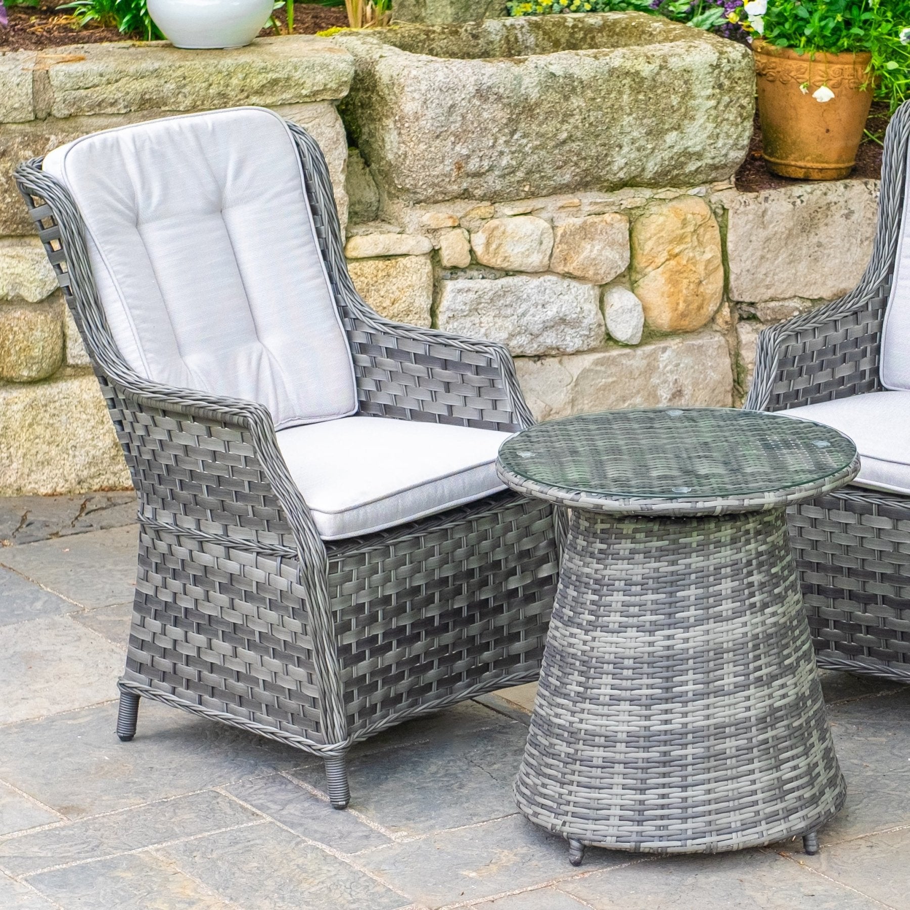 Ravenna - Bistro Set (Grey) - Rathwood Store
