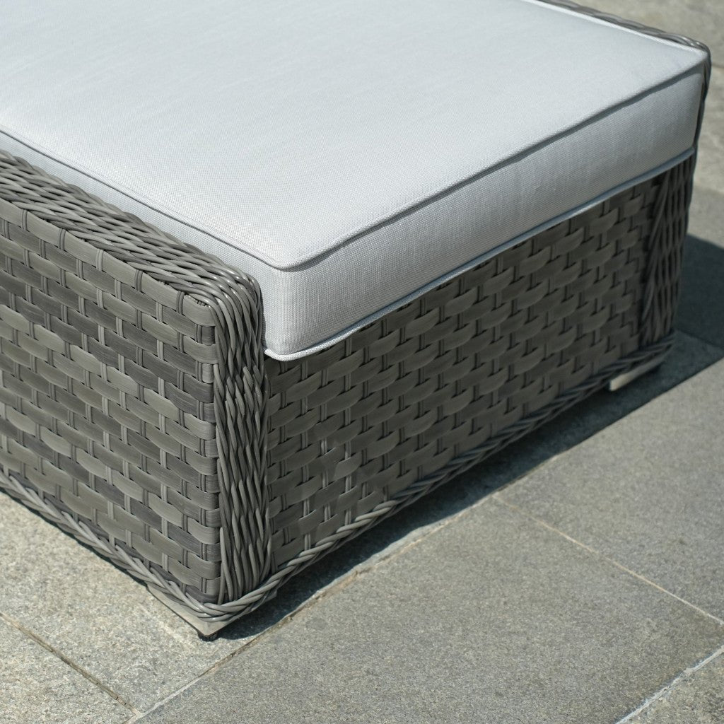 Ravenna - Deluxe Lounger Set with Table (Grey) - Rathwood Store