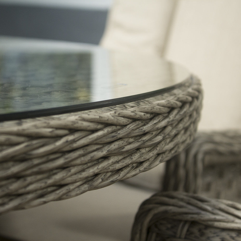 Hampton - 4 Seat Set with 120cm Round Table