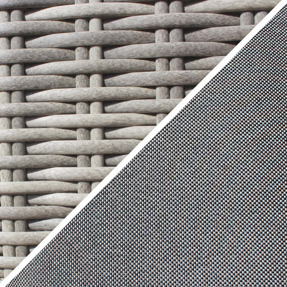 Oxford Bistro Set -( Dark Grey)