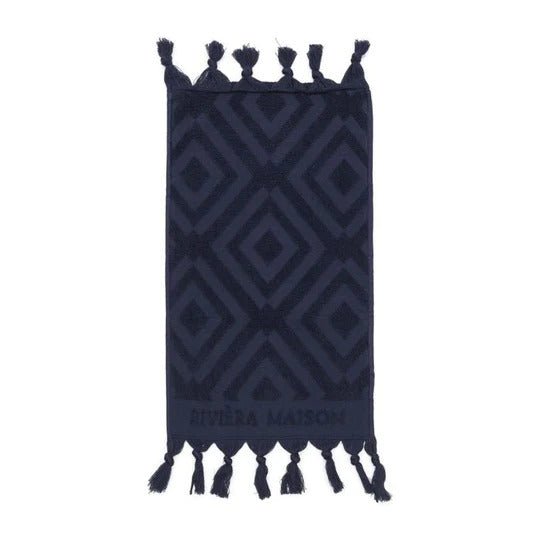 RM Chic Guest Towel Dark blue 50x30 - Rathwood Store