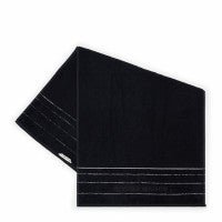 RM Elegant Towel black 100x50 - Rathwood Store