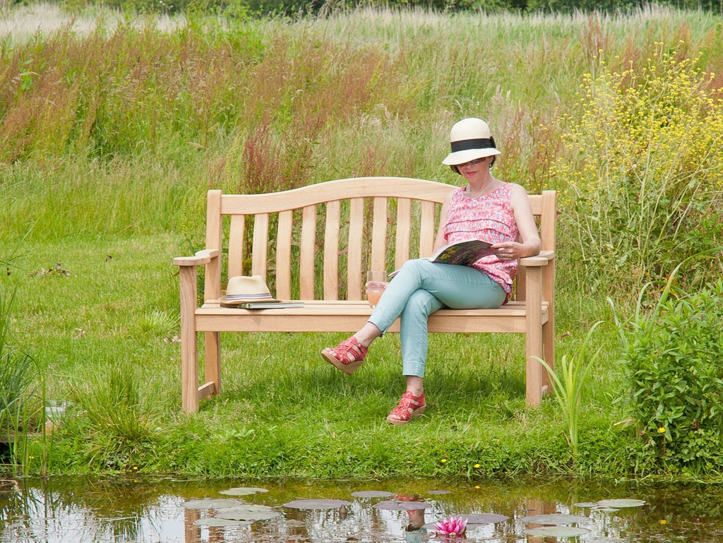 ROBLE WOOD 5FT TURNBERRY BENCH (FSC 100%) - Rathwood Store