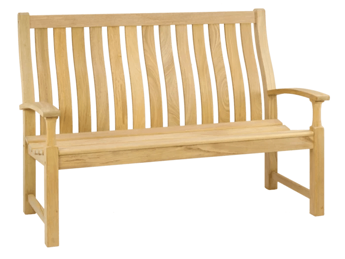 ROBLE WOOD SANTA CRUZ HIGH BACK BENCH 5FT (FSC 100%) - Rathwood Store