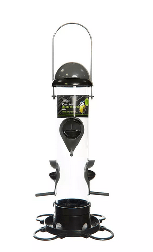Roll Top Seed Feeder - 4 port - Rathwood Store