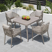 Rope 4 - Seater Dining Set - Rathwood Store