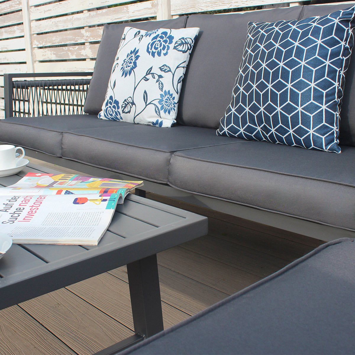 Rope 5 - Seater Sofa Coffee Set - Rathwood Store