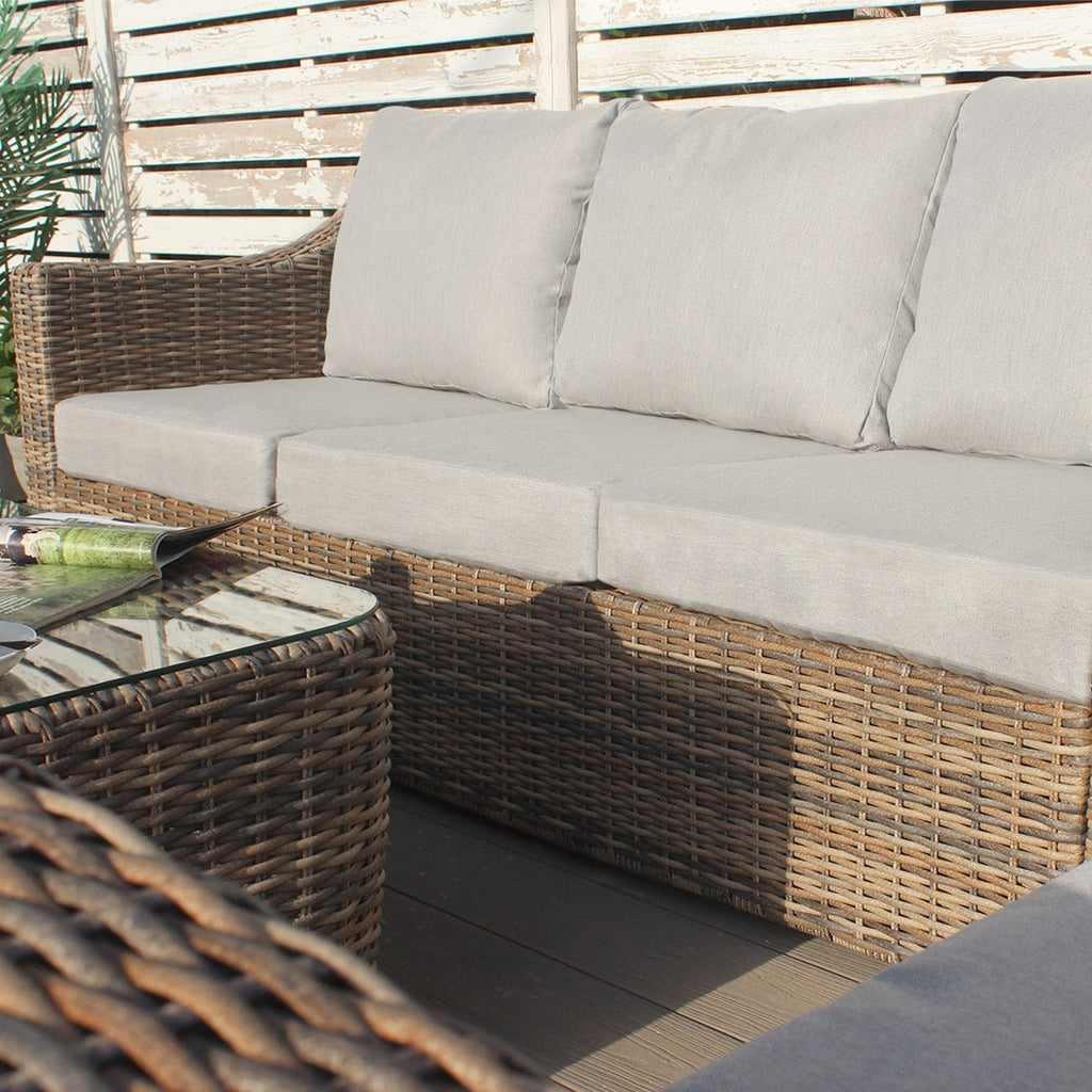 RW 5 - Seater Rattan Sofa Set - Rathwood Store