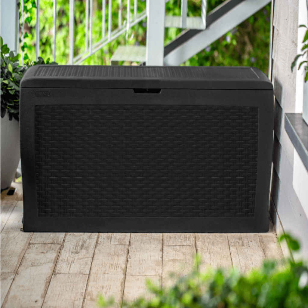 Samoa Grey Storage Box 270 Litre - Ecom Carton - Rathwood Store